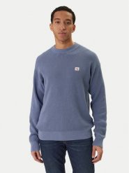Calvin Klein Jeans Sweter LV04RD313G Niebieski Regular Fit. Niebieskie kardigany męskie Calvin Klein Jeans, m, bez wzorów, z bawełny, bez ramiączek. Za 319.99 zł.