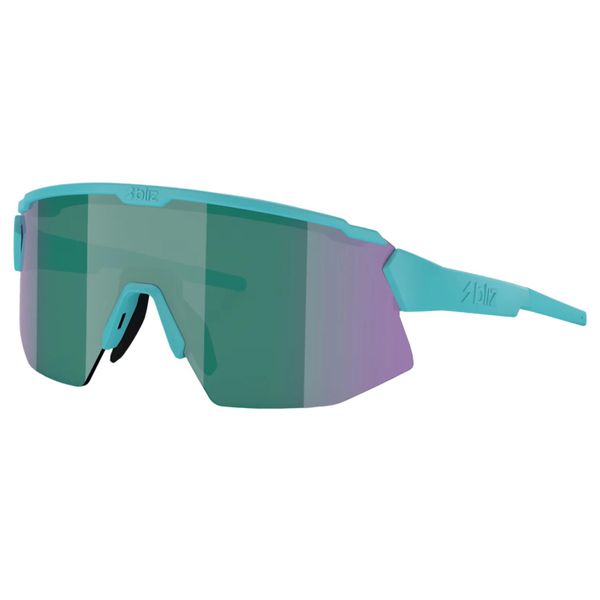 Okulary przeciwsłoneczne Bliz Breeze Small. Zielone okulary przeciwsłoneczne męskie Bliz, bez wzorów. W wyprzedaży za 362.50 zł.