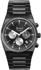 Zegarek Appella Zegarek męski Accurist 70002 czarny. Czarne zegarki męskie Appella. Za 1,015.00 zł.