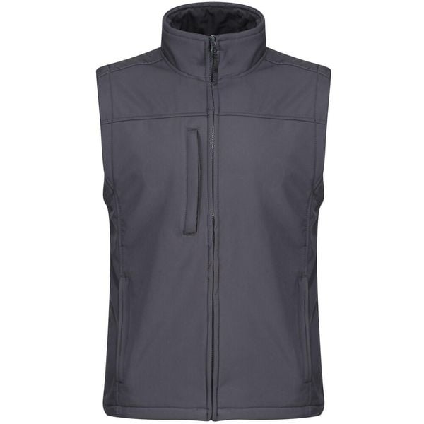 Ocieplana Męska Softshell. Szare kurtki softshell męskie Regatta, m, bez wzorów, z softshellu, bez kaptura, trekkingowe. Za 124.99 zł.