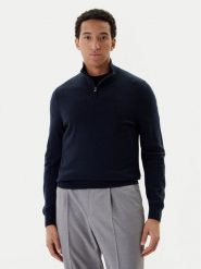 BOSS Sweter H-Hemarlo 50549984 Granatowy Regular Fit. Niebieskie kardigany męskie Boss, l, bez wzorów, z wełny, bez ramiączek. Za 749.99 zł.