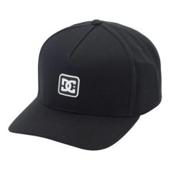 Czapka Snapback dla Mężczyzn SURESHOT Czarny. Czarne czapki męskie DC Shoes, z aplikacjami, z bawełny. Za 89.99 zł.