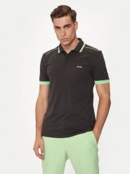 Boss Polo Paddy 1 50512995 Szary Regular Fit. Szare koszulki polo męskie Boss, m, bez wzorów, z bawełny, bez kołnierzyka, bez ramiączek. Za 279.99 zł.