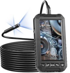 Kamera inspekcyjna endoskopowa 15 m 3 obiektywy z ekranem i LED. Akcesoria fotograficzne Vevor. Za 570.00 zł.