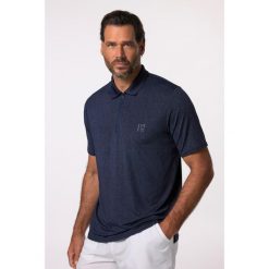 Męska Funkcyjna koszulka polo tenis FLEXNAMIC® rękaw 1/2 do 7 XL. Niebieskie koszulki polo męskie JAY-PI, m, bez wzorów, z elastanu, bez kołnierzyka, bez ramiączek. Za 195.99 zł.