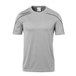 Koszulka sportowa męska Uhlsport Stream 22. Czarne t-shirty sportowe męskie Uhlsport, m, bez wzorów, z poliesteru, sportowe, bez ramiączek. Za 145.00 zł.
