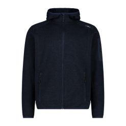 Bluza męska turystyczna CMP 3H60847N. Niebieskie bluzy nierozpinane męskie CMP, l, bez wzorów, sportowe, bez ramiączek, bez kaptura. Za 297.50 zł.