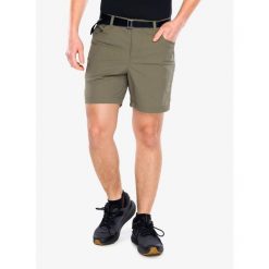 Spodenki turystyczne męskie Columbia Sharpe Canyon Short. Zielone szorty sportowe męskie Columbia, bez wzorów, sportowe. Za 203.99 zł.