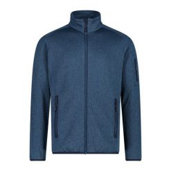 Bluza męska turystyczna CMP 30H5887. Niebieskie bluzy nierozpinane męskie CMP, m, bez wzorów, sportowe, bez ramiączek, bez kaptura. Za 199.99 zł.