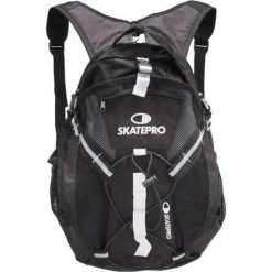 Odzież Rolki unisex SkatePro Fitness Plecak - Czarny. Biała plecaki męskie SKATEPRO, bez wzorów. Za 185.99 zł.