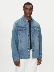 Michael Kors Kurtka jeansowa CR5900PFAU Niebieski Regular Fit. Niebieskie kurtki męskie Michael Kors, m, bez wzorów, z bawełny, bez ramiączek, bez kaptura. Za 699.99 zł.