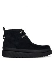Clarks Kozaki WallabeeFTR2Hi 26183461 Czarny. Czarne buty zimowe męskie Clarks, bez wzorów, ze skóry, bez obcasa, bez zapięcia. Za 609.99 zł.