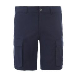 Spodenki turystyczne męskie The North Face M Anticline Cargo Short. Niebieskie szorty sportowe męskie The North Face, bez wzorów, sportowe. Za 236.00 zł.