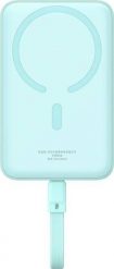 Powerbank Baseus Powerbank magnetyczny Baseus Magnetic Mini 10000mAh 30W MagSafe (niebieski). Niebieskie powerbanki Baseus. Za 146.46 zł.