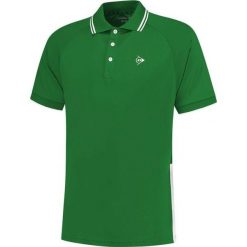 Koszulka sportowa męska Dunlop Club Polo Shirt. Zielone koszulki polo męskie Dunlop, m, bez wzorów, sportowe, bez kołnierzyka, bez ramiączek. Za 159.99 zł.