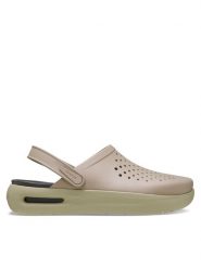 Crocs Klapki InMotion Clog 209964 Beżowy. Brązowe klapki i japonki męskie Crocs, bez wzorów, z tworzywa sztucznego. Za 229.99 zł.