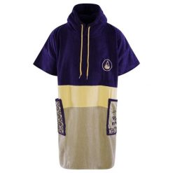 Poncho welurowe dla dorosłych Wave Hawaii - Hoopa. Brązowe szlafroki męskie WAVE HAWAII, uniwersalny, bez wzorów, z weluru, bez kaptura. Za 329.00 zł.