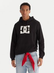 DC Shoes Bluza EDYSF03261 KVJ0 Czarny Regular Fit. Czarne bluzy nierozpinane męskie DC Shoes, m, bez wzorów, z bawełny, bez ramiączek, bez kaptura. Za 349.99 zł.