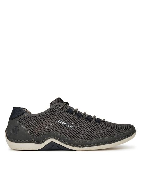Rieker Sneakersy 07555-45 Szary. Szare buty sportowe na co dzień męskie Rieker, m, bez wzorów, z materiału, bez ramiączek, bez kaptura. Za 249.99 zł.