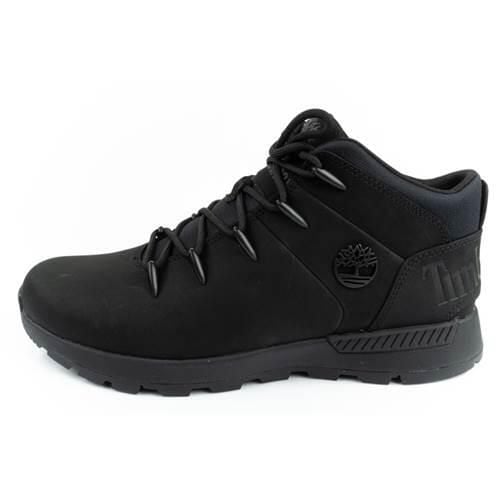Buty trekkingowe męskie Timberland Sprint Trekker. Czarne buty trekkingowe męskie Timberland, bez wzorów, z materiału, bez zapięcia, do biegania. Za 764.00 zł.