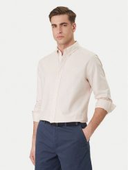 Calvin Klein Jeans Koszula Oxford Classic LV140EM125 Pomarańczowy Regular Fit. Brązowe koszule męskie Calvin Klein Jeans, m, bez wzorów, z bawełny, bez kołnierzyka, bez ramiączek. Za 369.99 zł.