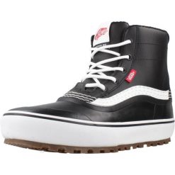Buty VANS MTE STANDARD MID WATERPROOF Czarny. Czarne buty trekkingowe męskie Vans, bez wzorów, ze skóry, bez zapięcia. Za 742.10 zł.