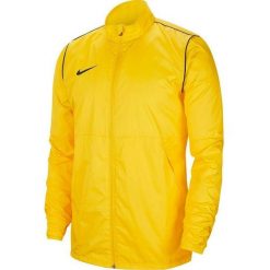 Kurtka do piłki nożnej męska Nike RPL Park 20 RN JKT. Żółte kurtki męskie Nike, m, bez wzorów, sportowe, bez ramiączek, bez kaptura. W wyprzedaży za 159.00 zł.