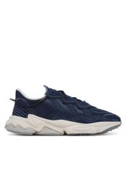 Adidas Sneakersy OZWEEGO JI2638 Granatowy. Niebieskie buty sportowe na co dzień męskie ADIDAS, m, bez wzorów, z materiału, bez ramiączek, bez kaptura. Za 349.99 zł.