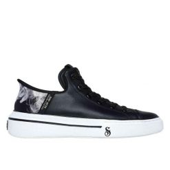 Buty trampki sportowe wsuwane męskie Skechers Snoop Dogg. Czarne trampki męskie Skechers, bez wzorów, sportowe, bez zapięcia. Za 365.49 zł.