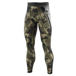 Legginsy sportowe męskie EXTREME HOBBY MILITARY. Brązowe bielizna termoaktywna męska EXTREME HOBBY, m, bez wzorów, z elastanu, bez ramiączek. Za 229.00 zł.