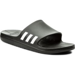 Klapki adidas - Aqualette CG3540 Cblack/Ftwwht/Cblack. Czarne klapki i japonki męskie ADIDAS, bez wzorów, z tworzywa sztucznego. W wyprzedaży za 79.00 zł.