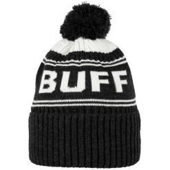 Czapka wywijana BUFF Knitted Beanie Hido. Białe czapki męskie Buff, bez wzorów, sportowe. W wyprzedaży za 149.93 zł.