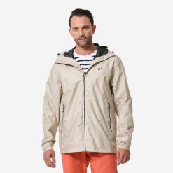 Kurtka żeglarska męska Decathlon Sailing 100. Brązowe kurtki męskie Decathlon, m, bez wzorów, z materiału, sportowe, bez ramiączek, bez kaptura. Za 129.99 zł.