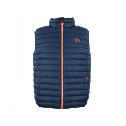 Cienka kurtka puchowa bez rękawów Peak Mountain. Niebieskie kurtki męskie Peak Mountain, bez wzorów, z puchu, eleganckie, bez ramiączek, bez kaptura. W wyprzedaży za 270.00 zł.