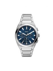Fossil Zegarek Everett Chronograph FS6104 Srebrny. Szare zegarki męskie Fossil, srebrne. Za 669.99 zł.