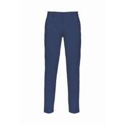 Spodnie chino Kariban. Fioletowe eleganckie spodnie męskie KARIBAN, bez wzorów. Za 212.00 zł.