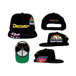 Czapka typu snapback Mitchell & Ness Denver Nuggets. Czarne czapki męskie Mitchell & Ness, bez wzorów. Za 226.50 zł.
