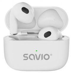 SAVIO SŁUCHAWKI BEZPRZEWODOWE BLUETOOTH TWS-01 PRO. Słuchawki bluetooth Savio. Za 54.99 zł.