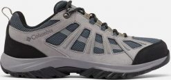Buty trekkingowe męskie Columbia Redmond III grafitowe r. 44. Szare buty trekkingowe męskie Columbia, bez wzorów, bez zapięcia. Za 283.60 zł.