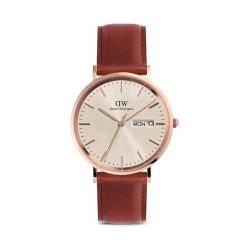 Zegarek Daniel Wellington. Czerwone zegarki męskie Daniel Wellington, złote. Za 809.99 zł.
