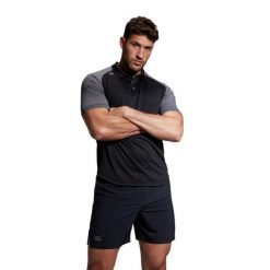 Polo Canterbury Élite. Czarne koszulki polo męskie CANTERBURY, m, bez wzorów, bez kołnierzyka, bez ramiączek. Za 260.00 zł.