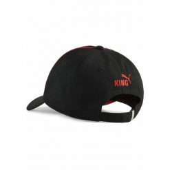 Czapka z daszkiem AC Milan KING PUMA Black For All Time Red. Czarne czapki męskie Puma, bez wzorów, sportowe. Za 129.00 zł.