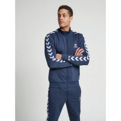 Kurtka Hummel Nathan 2.0 zip. Niebieskie kurtki męskie HUMMEL, s, bez wzorów, sportowe, bez ramiączek, bez kaptura. Za 267.00 zł.