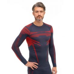 Bluza termoaktywna Męska Brubeck DRY. Czerwone bielizna termoaktywna męska Brubeck, m, bez wzorów, z poliamidu, bez ramiączek, do biegania. Za 159.99 zł.