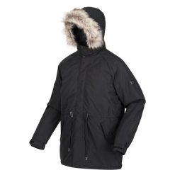 Kurtka uniwersalna męska Regatta Winterparka Salinger Iii. Czarne kurtki męskie Regatta, m, bez wzorów, z syntetyku, klasyczne, bez ramiączek, z kapturem. Za 382.00 zł.