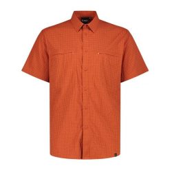 Koszula CMP. Czerwone koszule męskie CMP, bez wzorów, bez kołnierzyka, bez ramiączek. Za 241.50 zł.