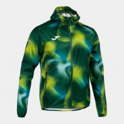 Kurtka do biegania męska Joma R-Trail Nature Raincoat. Zielone kurtki treningowe męskie Joma, m, bez wzorów, bez kaptura, do biegania. Za 296.99 zł.