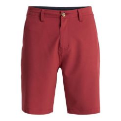 Spodenki kąpielowe typu amphibian dla Mężczyzn UNION AMPH 20" Czerwony. Czerwone szorty męskie Quiksilver, bez wzorów, z elastanu, sportowe. Za 219.99 zł.
