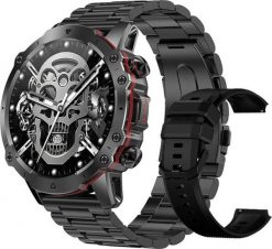 Smartwatch Rubicon RNCF18 Czarny. Czarne zegarki smartwatch Rubicon. Za 185.99 zł.