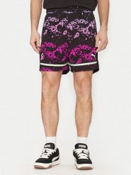 Puma Szorty sportowe Scoot Purple Lab 631671 Czarny Regular Fit. Czarne szorty sportowe męskie Puma, bez wzorów, z syntetyku, sportowe. Za 169.99 zł.